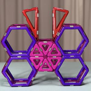 Quality Butterfly Structures 3D Magnetic Play Blocks Smooth Surface Building Toys Kids Gift wholesale