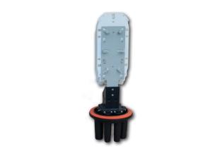 Quality 5 trays IP68 waterproof Fiber Optic Splice Closure with 4 small round ports wholesale