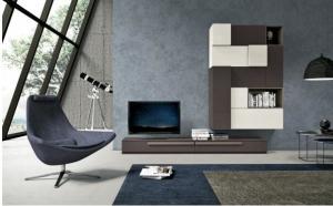 Quality Home Interior Modern Low Profile TV Stand Painted Finish Optional Dimensions wholesale