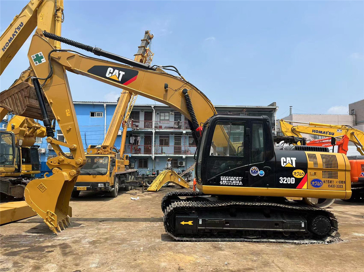 Original CAT Excavator Machine For Construction Digging With Pump Core Components