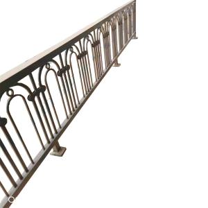 Quality Deck Aluminum Balcony Railing Handrails Forged Steel Terrace Balustrade wholesale