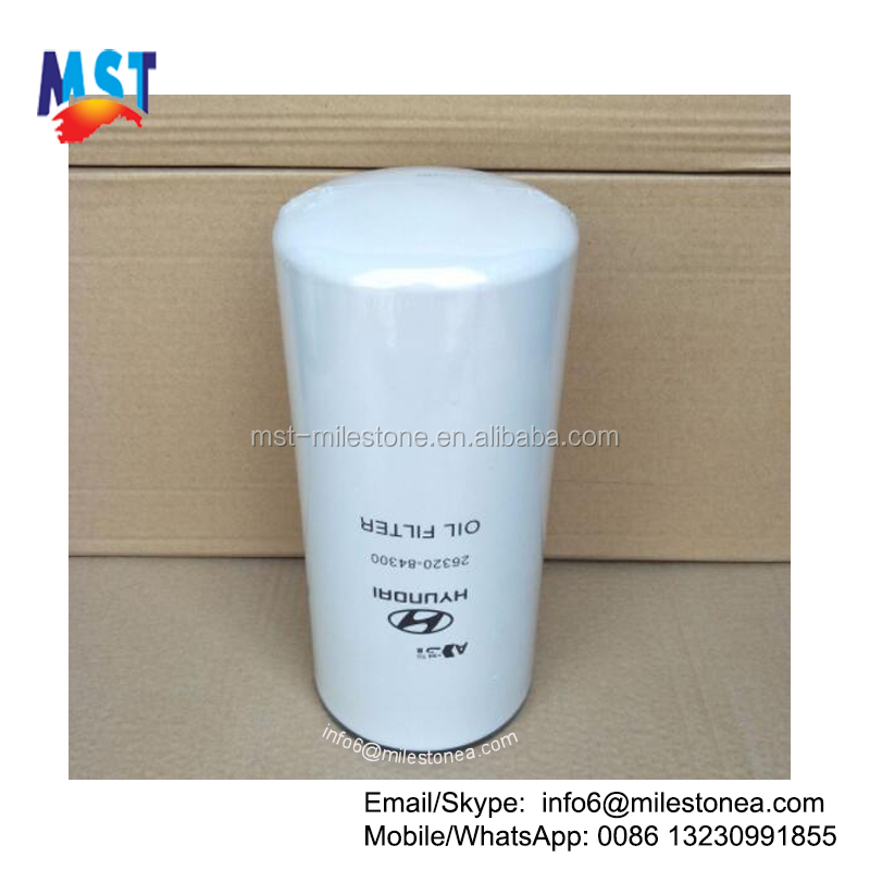 Truck engine parts oil filter 26320-84300