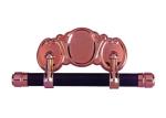 Bronze Color Coffin Casket Handles , Casket Accessories With Zamak Point / Steel