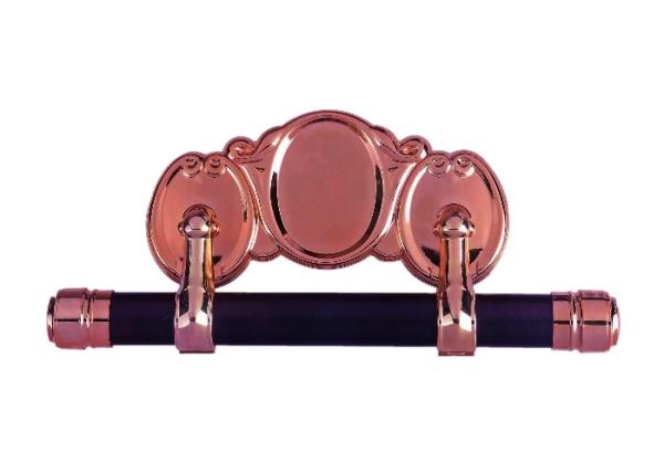 Bronze Color Coffin Casket Handles , Casket Accessories With Zamak Point / Steel