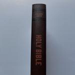 28gsm Paper Weight Professional Book Printing Services PU Leather Cover Bible