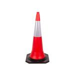 1M 5KGS Qatar Cheap Red Reflective Traffic Road Safety Cone