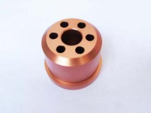 Quality Bathroom Partition Hardware Aluminum CNC Turning Parts wholesale