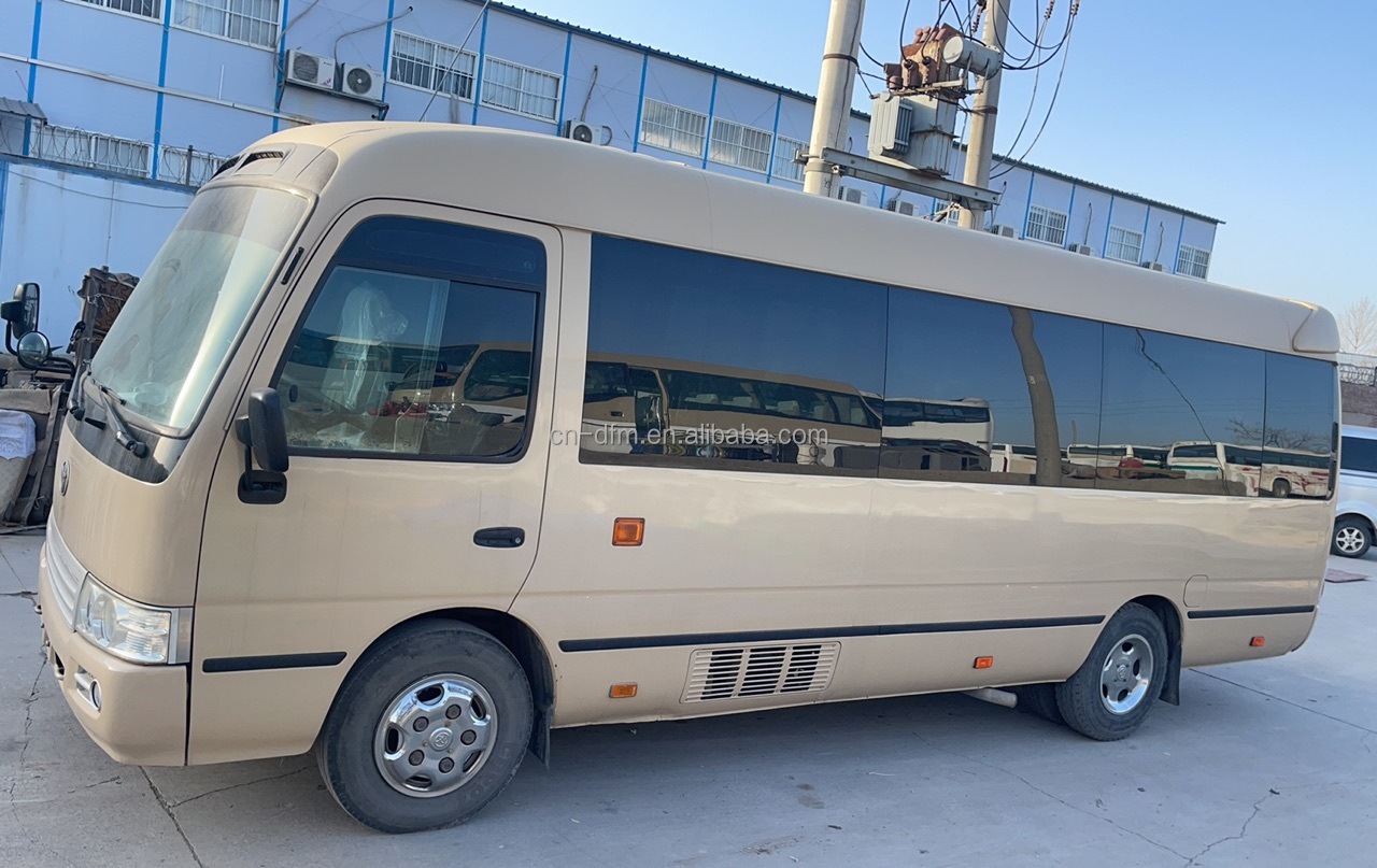Refurbished 23 6 Seats Capacity Toyota Coaster Bus Used with 15B-FT Engine Model