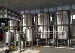 1500L Brewery Serving Tanks , Stainless Steel 304 Brewery Bright Tank