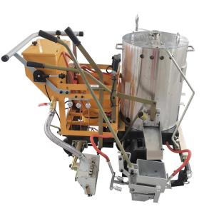 Quality Battery Electronic Pushing Thermoplastic Road Line Marking Machine wholesale