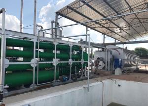 Quality Batch Type Pyrolysis Tyre Recycling Plant CE ISO , Waste Tire Recycling Plant wholesale