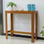 Bedroom NC Paint 100cm Solid Rubber Wood Table