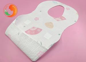 Quality Bamboo material Disposable Baby Bibs Leakproof Pocket Snack Crumb Catcher wholesale