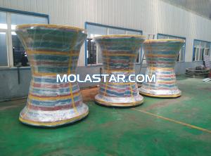 Quality Molastar High Quality Supper Cone Fender / Cone Rubber Fender For Marine Boat wholesale