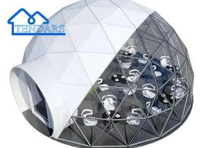 Quality Fireproof Glamping Hotel Geodesic Dome Tent For Camping House Resort wholesale
