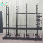 Aluminum 6061-T6 Portable Led Display Truss Ladder Shape