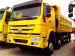 Transportation 371hp 8x4 12 Wheeler SINOTRUK Tipper Truck