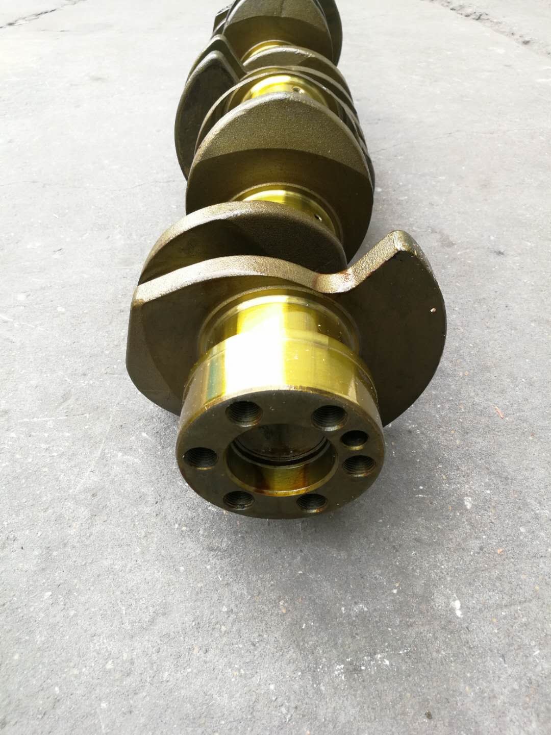 Diessl Engine 6BG1 1-12310-448-0 Forged Steel Crankshaft For ISUZU ZX200-1/ZX200-5G Excavator Spare Parts