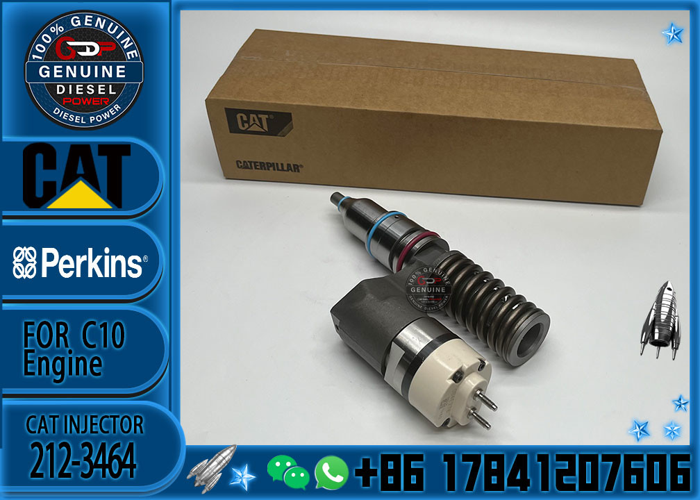 Diesel Fuel Injector 212-3464 10R-0725 2123464 10R0725 For CAT C10 C12 Engine parts