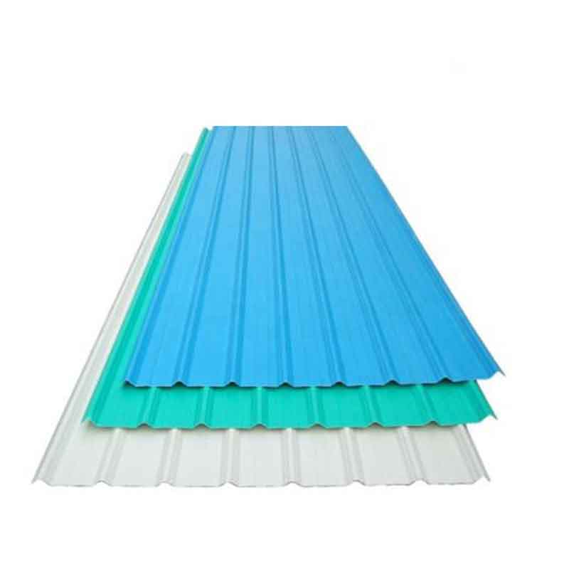 Zinc Roof Panels Color Coated Iron Corrugated Galvalume Steel 700-2000MM