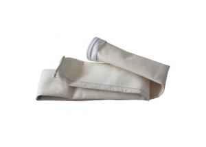 Quality PTFE Vacuum Cleaner Bags Heat Set , Round Dust Extractor Filter Bags Hardly Inflammable wholesale