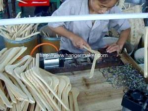 Quality Wooden Hanger Hook Inserting Machine wholesale