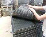 Lightweight Cattle Stall Mats , Soft Stable Non Slip Rubber Mat For Cow