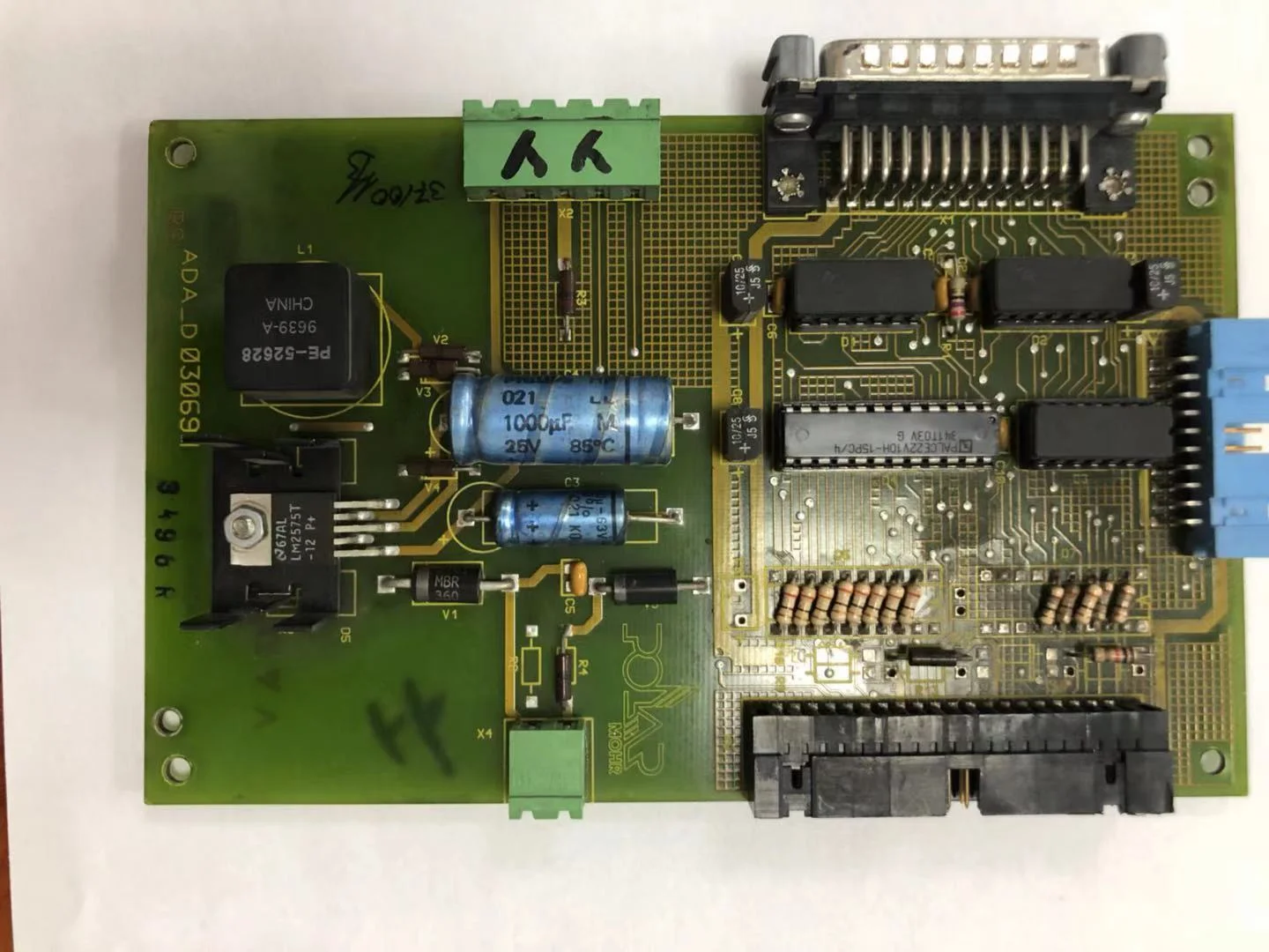 Original Used ADA-D Board Circuit Board for Polar Paper Cutter Top- Cutter