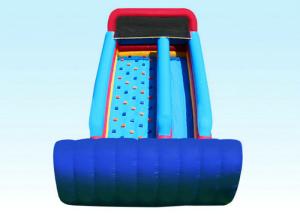 Quality 35 Feet Entertainment Large Blow Up Slide , Toddler Inflatable Water Side wholesale