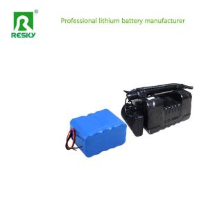 Quality Rechargeable Li Ion Battery Pack 14.8V 4000mAh 18650 Batteries For Street Light wholesale