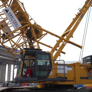 Quality Used 260T Mobile Crawler Crane 400 Feet Boom Length 1430t.m lifting moment wholesale