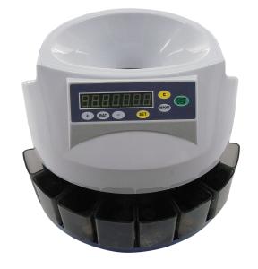 Quality Coin Counter Euro Philipine Mexico And Other Coins Automatic Electronic Coin Counter Sorter Machine with 8 outlets wholesale