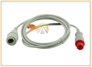 Quality Generic Transducer Cable For Spacelabs / Mindray , Gray Transducer Adapter Cables wholesale