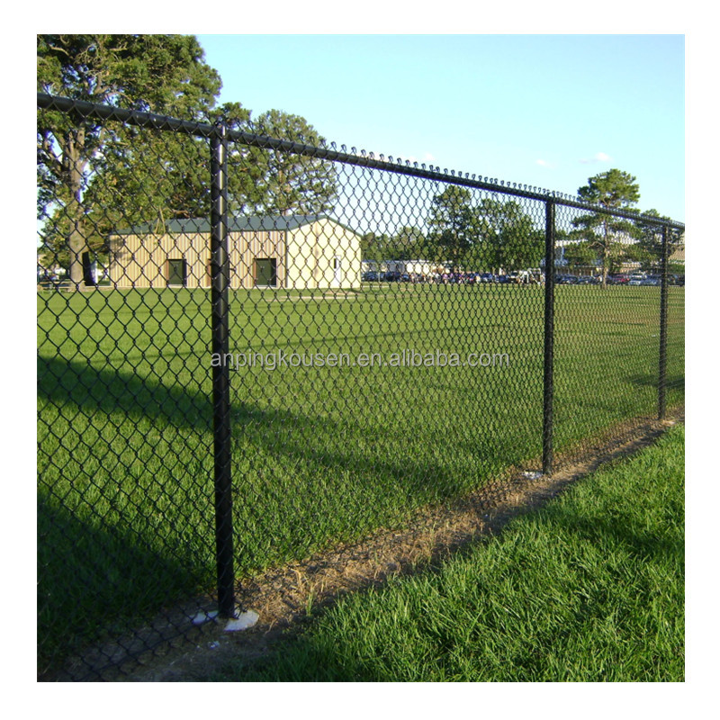 Steel 3D Fence Garden Black Powder Coated Australia Type Aluminum Vertical Blade Fencing