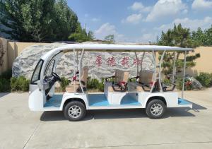 Quality Lightweight 100Ah Electric Sightseeing Car With Emergency Braking wholesale