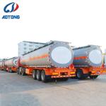 33000-48000 Liters 48 ADR Aluminum Diesel Fuel Oil Transport Tanker Truck Semi