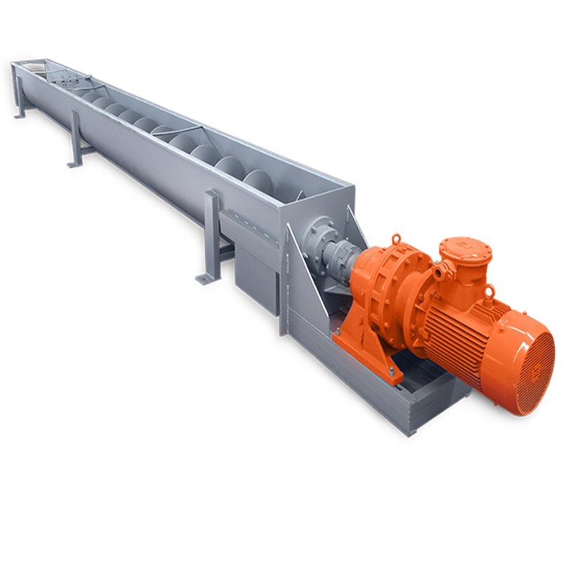Food Beverage OEM Custom Screw Auger Conveyor Linear Vibrating Powder Feeder Conveyor