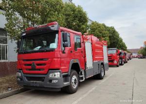 Quality 10 bar 4x2 Drive 60L/S Water Tanker Fire Truck Fire Engine 7600kg wholesale