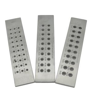 Quality Square Shape Tungsten Carbide Wire Drawplate Steel Alloy 210*50*10mm wholesale