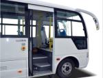 Zero Emission Dongfeng Coach Bus 10-21 Seats Automatic Transmission Energy