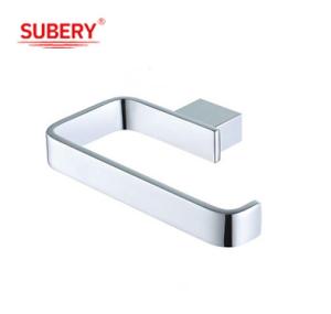 Quality Brass Tissue Roll Holder Toilet Paper Holder Chrome Surface Modern wholesale