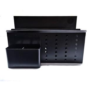 Quality Functional Design Double-Deck Hanging Desk Laptop Organizer with Magnetic Pen Holder wholesale