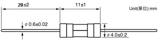 T6.3A 250V Tube Fuse (Time-lag) 4X11mm SGS UL VDE Glass fuse Environmental protection