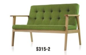 Quality America style wooden frame home recliner upholstered 2 seater sofa furniture wholesale