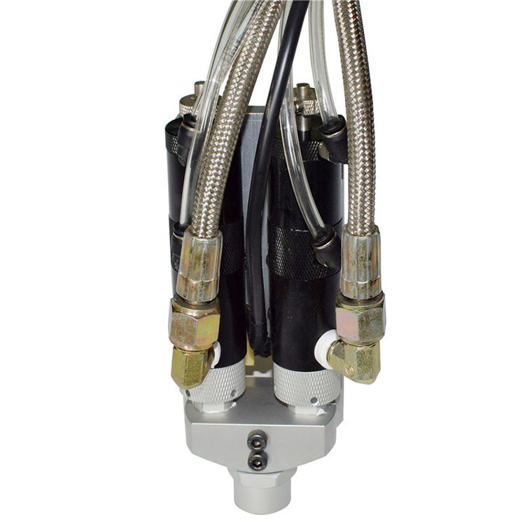 Two Component Mix Meter Dispensing Valve 600 Times / Min Operating Frequency