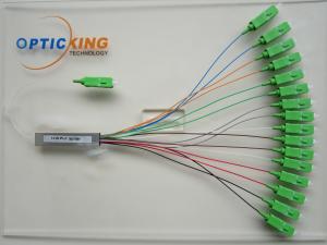 Quality 1260 To 1650nm 3.7dB Fiber Optic Splitter 1x2 For Data Communication wholesale