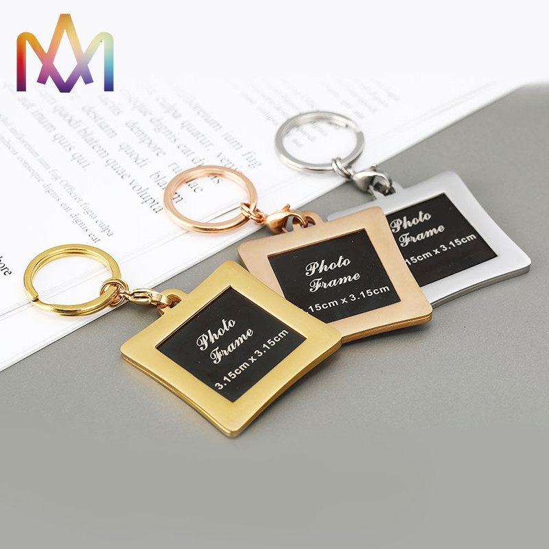 Anti Fatigue Commemorative Photo Frame Keychains