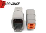 6 Way Female Male DTM Deutsch Sealed Connector DTM06-6S DTM04-6P