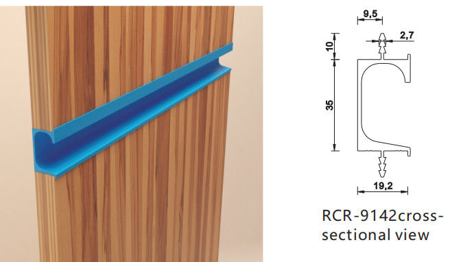 447mm Bedroom Extruded Aluminum Drawer Pulls