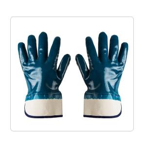 Quality Blue Nitrile Heavy Duty Grease Resistant Water Tight Gloves wholesale